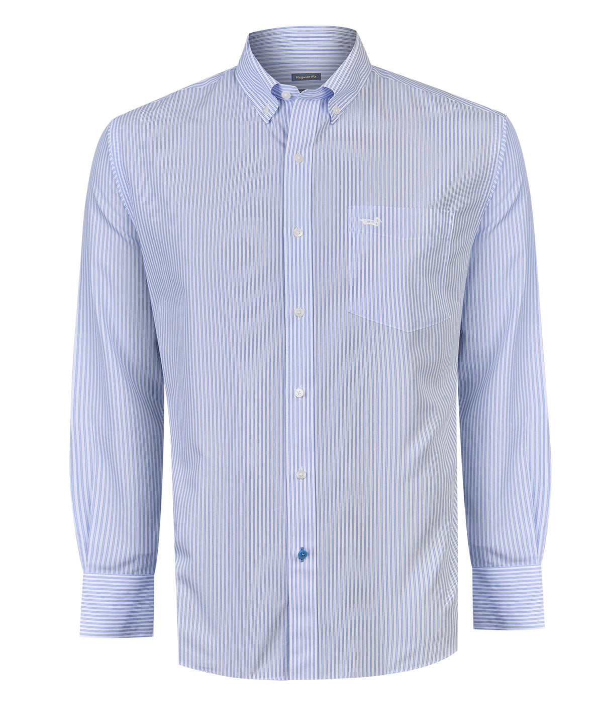 Camisa Algodón Hombre WF PB Café Rockford