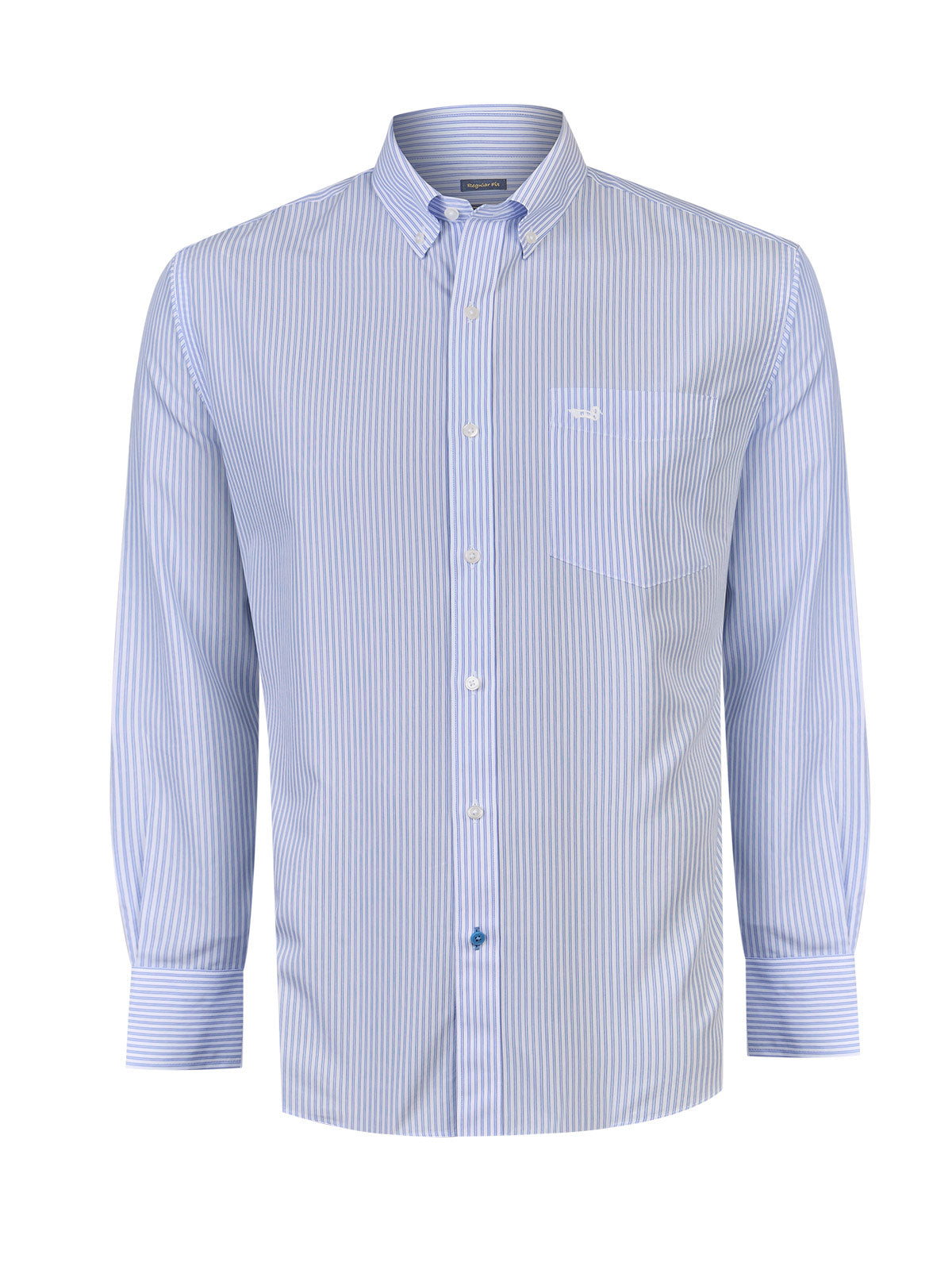Camisa Algodón Hombre WF PB Café Rockford