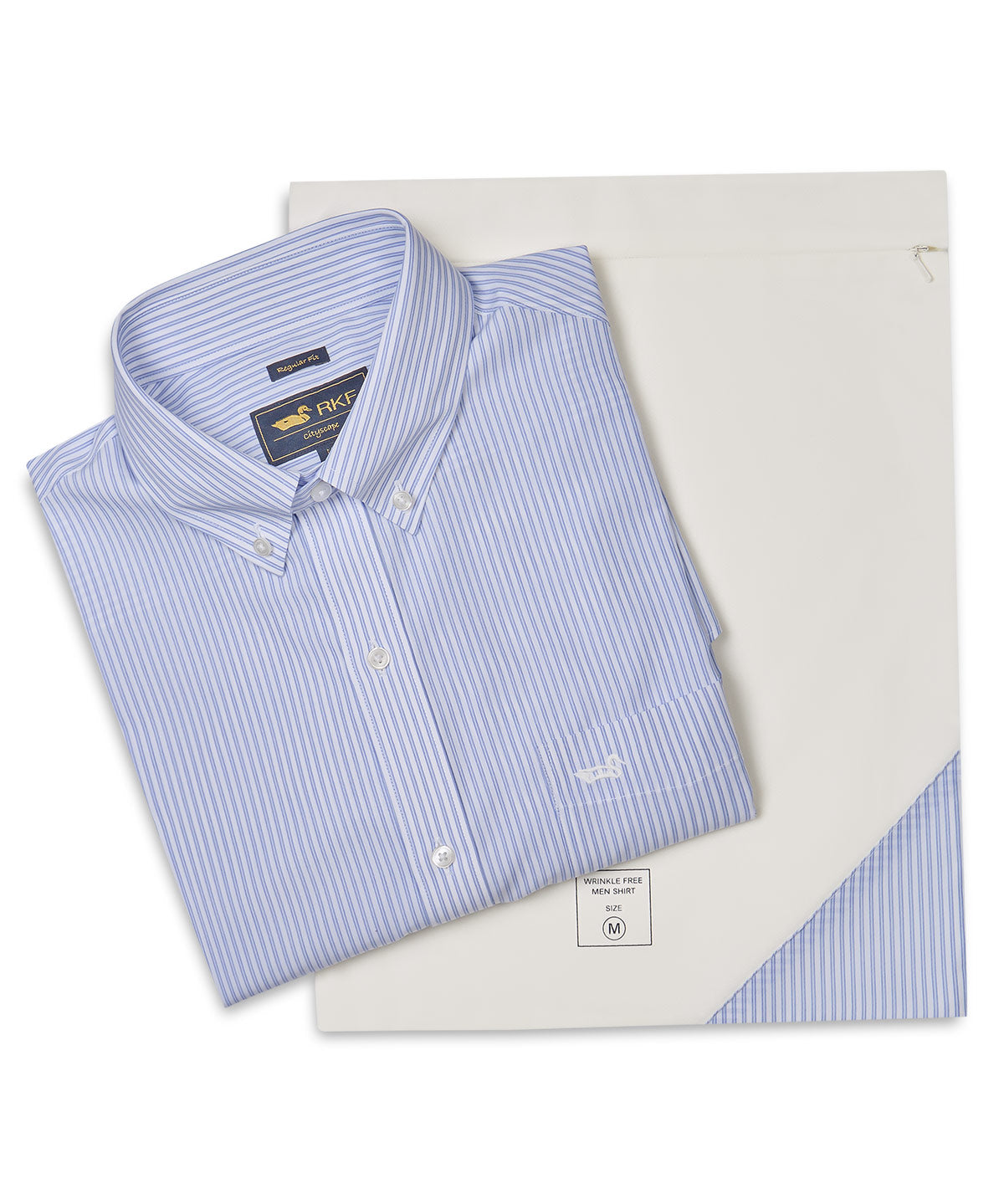 Camisa Algodón Hombre WF PB Café Rockford