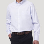 Camisa Algodón Hombre WF PB Café Rockford
