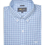 Camisa Algodón Hombre WF PB Azul Rockford