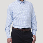 Camisa Algodón Hombre WF PB Azul Rockford