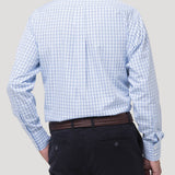 Camisa Algodón Hombre WF PB Azul Rockford