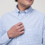 Camisa Algodón Hombre WF PB Azul Rockford