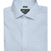 Camisa Algodón Hombre Wf Pc Celeste Rayas Rockford