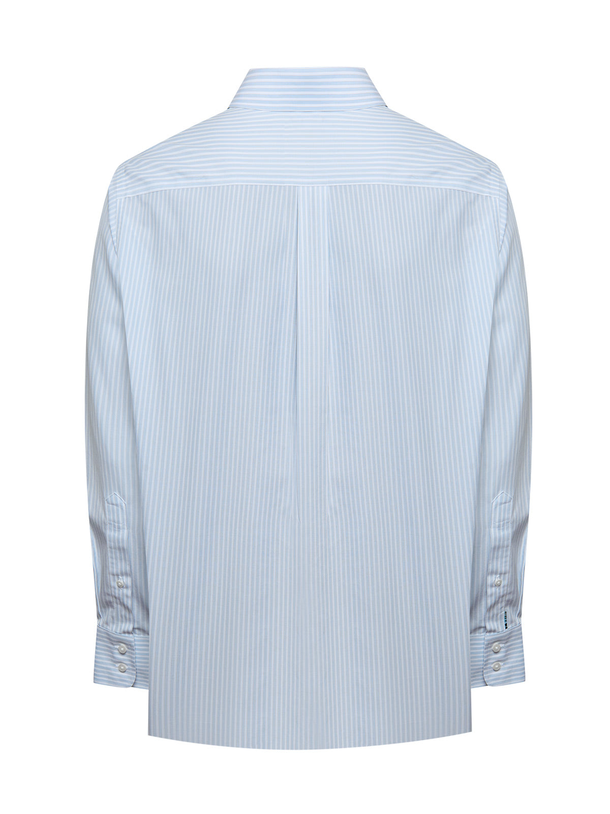 Camisa Algodón Hombre Wf Pc Celeste Rayas Rockford