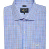 Camisa Algodón Hombre Wf Pc Azul Cuadrillé Rockford