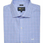Camisa Algodón Hombre Wf Pc Azul Cuadrillé Rockford