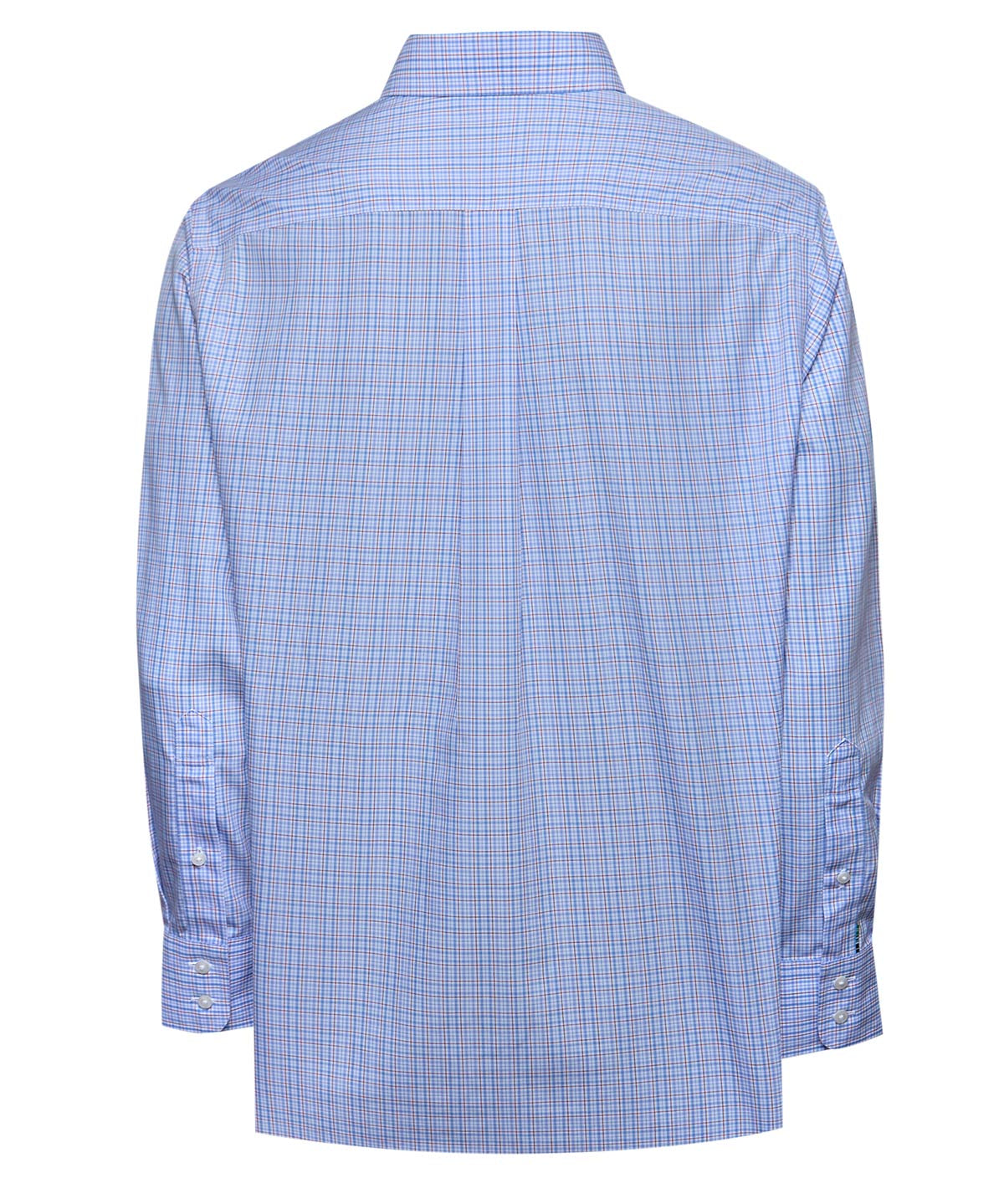 Camisa Algodón Hombre Wf Pc Azul Cuadrillé Rockford