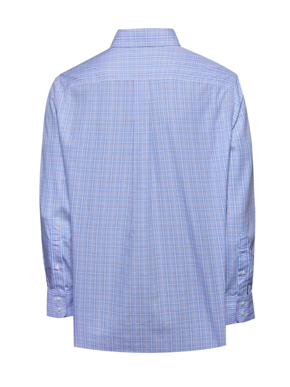 Camisa Algodón Hombre Wf Pc Azul Cuadrillé Rockford