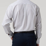 Camisa Algodón Hombre Wf Pb Blanco Cuadrillé Rockford