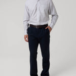 Camisa Algodón Hombre Wf Pb Blanco Cuadrillé Rockford