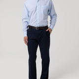 Camisa Algodón Hombre Wf Pb Celeste Cuadrillé Rockford