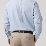 Camisa Algodón Hombre Wf Pb Azul Cuadrillé Rockford