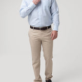 Camisa Algodón Hombre Wf Pb Azul Cuadrillé Rockford