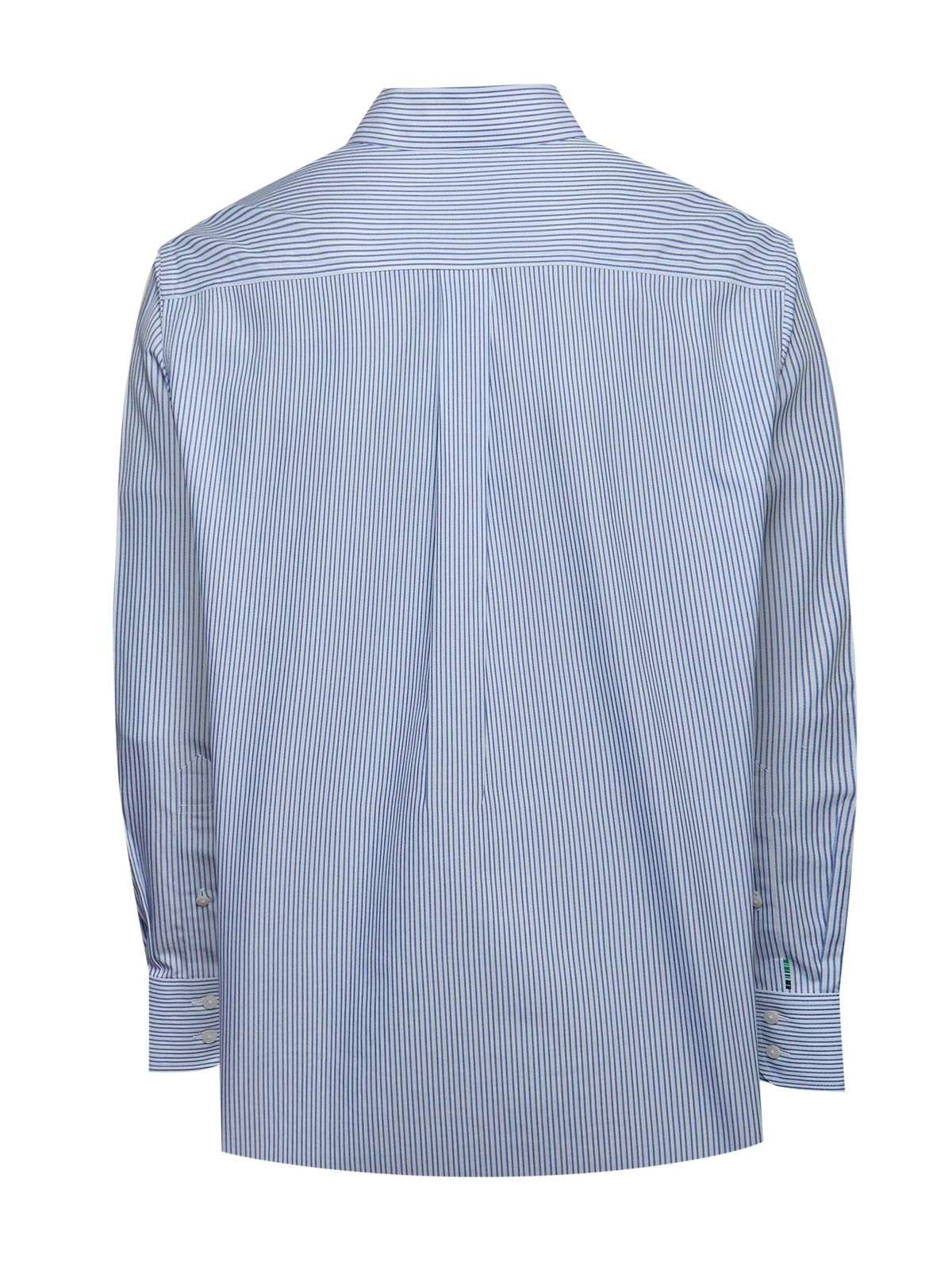 Camisa Algodón Hombre Wf Pb Azul Rayas Rockford