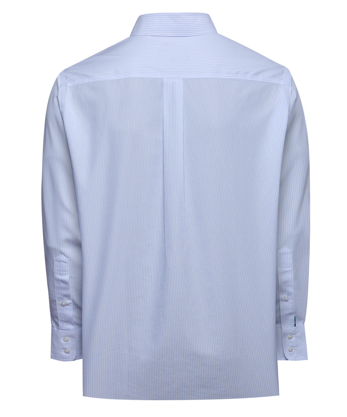 Camisa Algodón Hombre Wf Pb Celeste Rayas Rockford