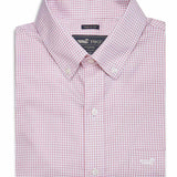 Camisa Algodón Hombre Wf Pb Rojo Cuadrillé Rockford