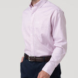 Camisa Algodón Hombre Wf Pb Rojo Cuadrillé Rockford