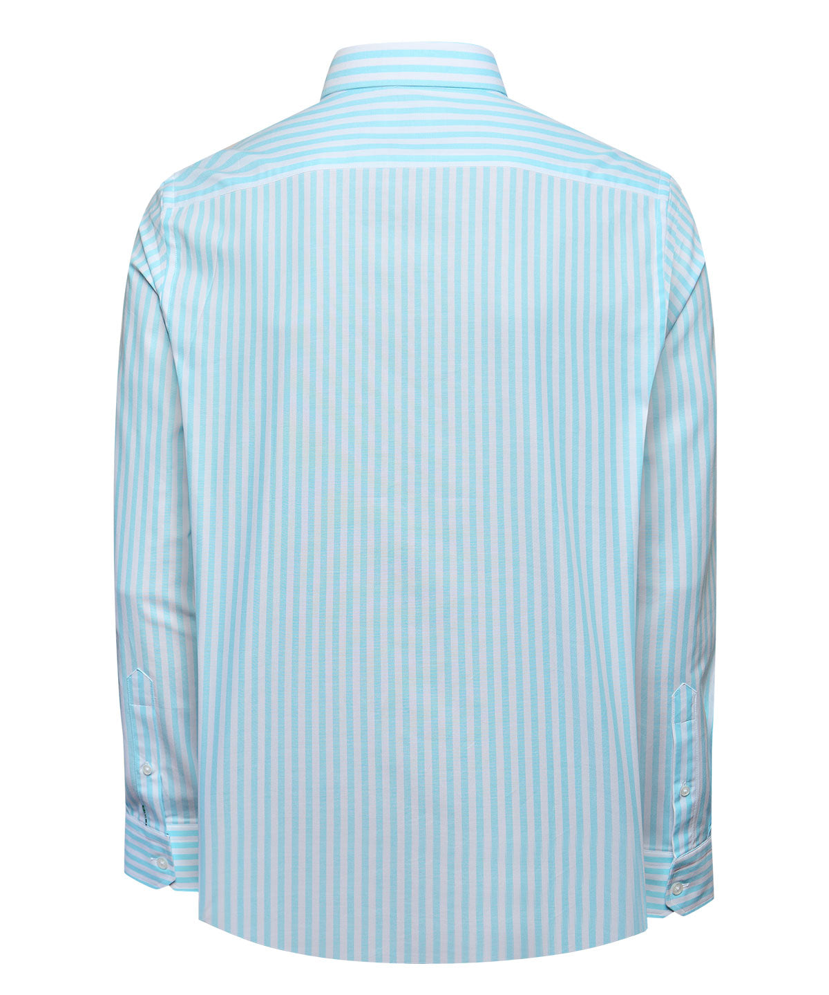 Camisa Algodón Hombre Lain Celeste Rayas Rockford