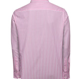 Camisa Algodón Hombre Lain Rosado Rayas Rockford