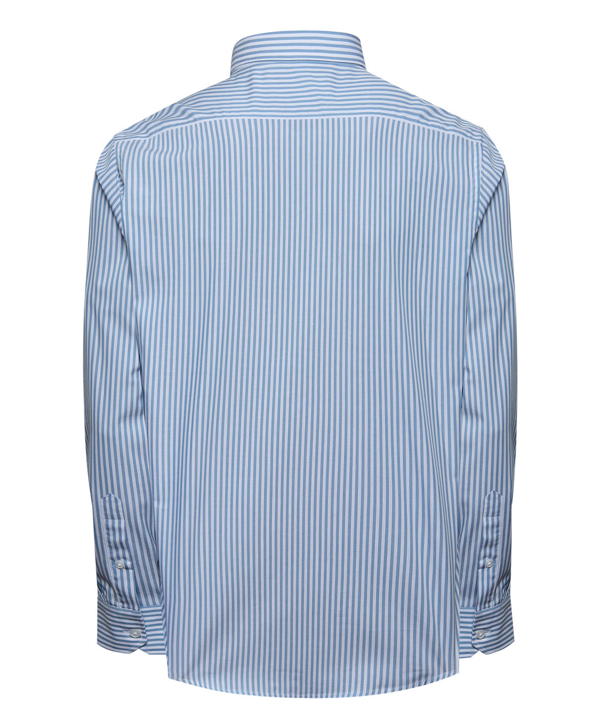 Camisa Algodón Hombre Windsor Celeste Rayas Rockford