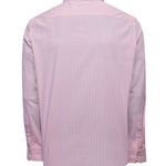 Camisa Algodón Hombre Windsor Rosado Rayas Rockford