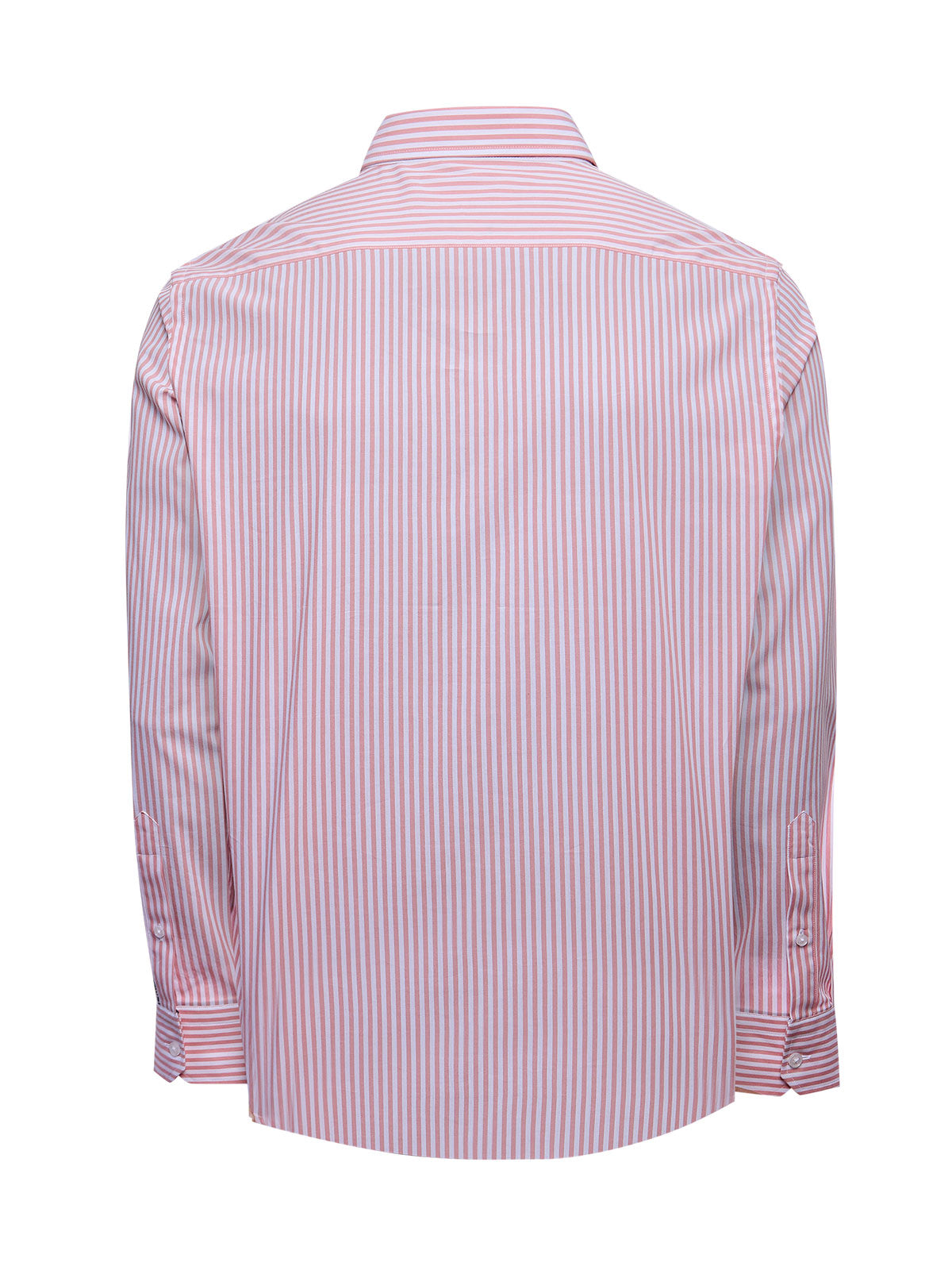 Camisa Algodón Hombre Windsor Rosado Rayas Rockford
