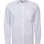 Camisa Algodón Hombre Easylife Blanco Rayas Rockford