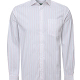 Camisa Algodón Hombre Easylife Blanco Rayas Rockford