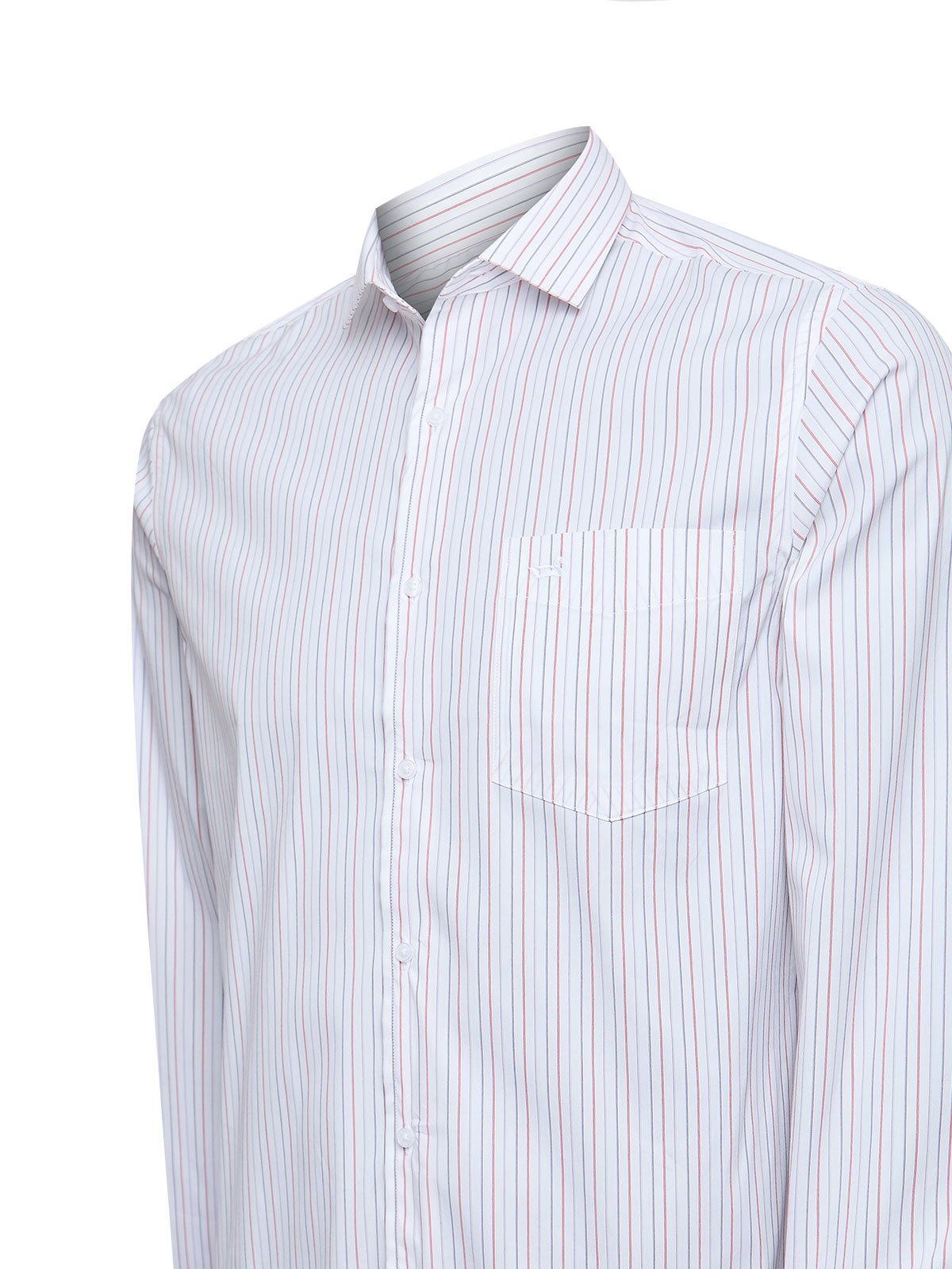 Camisa Algodón Hombre Easylife Blanco Rayas Rockford