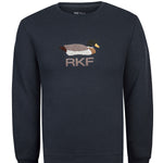 Polerón Algodón Hombre Timber Azul Rockford