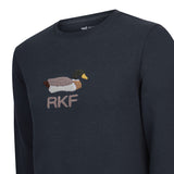 Polerón Algodón Hombre Timber Azul Rockford