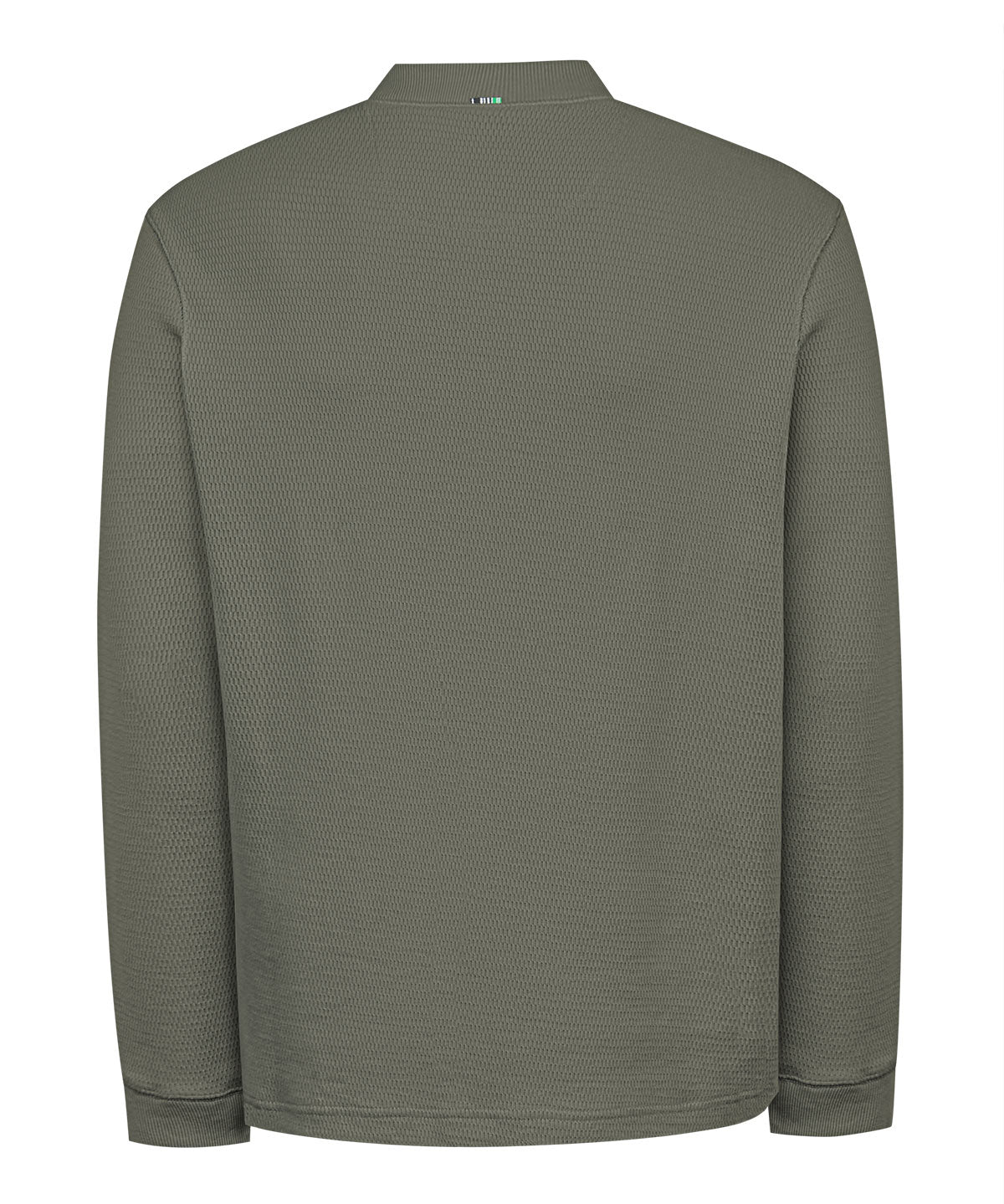 Polera Algodón Hombre Grain Verde Rockford