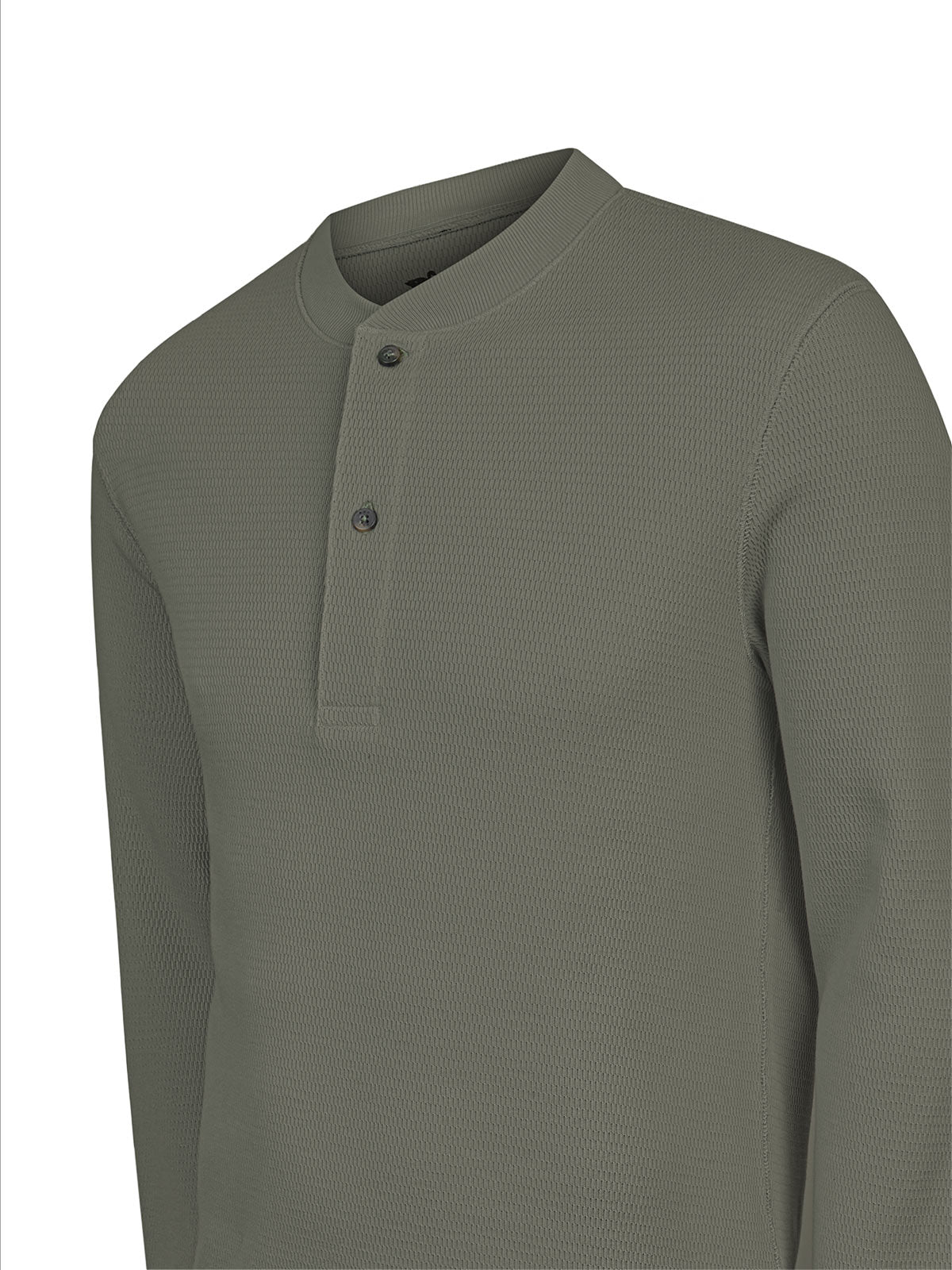 Polera Algodón Hombre Grain Verde Rockford
