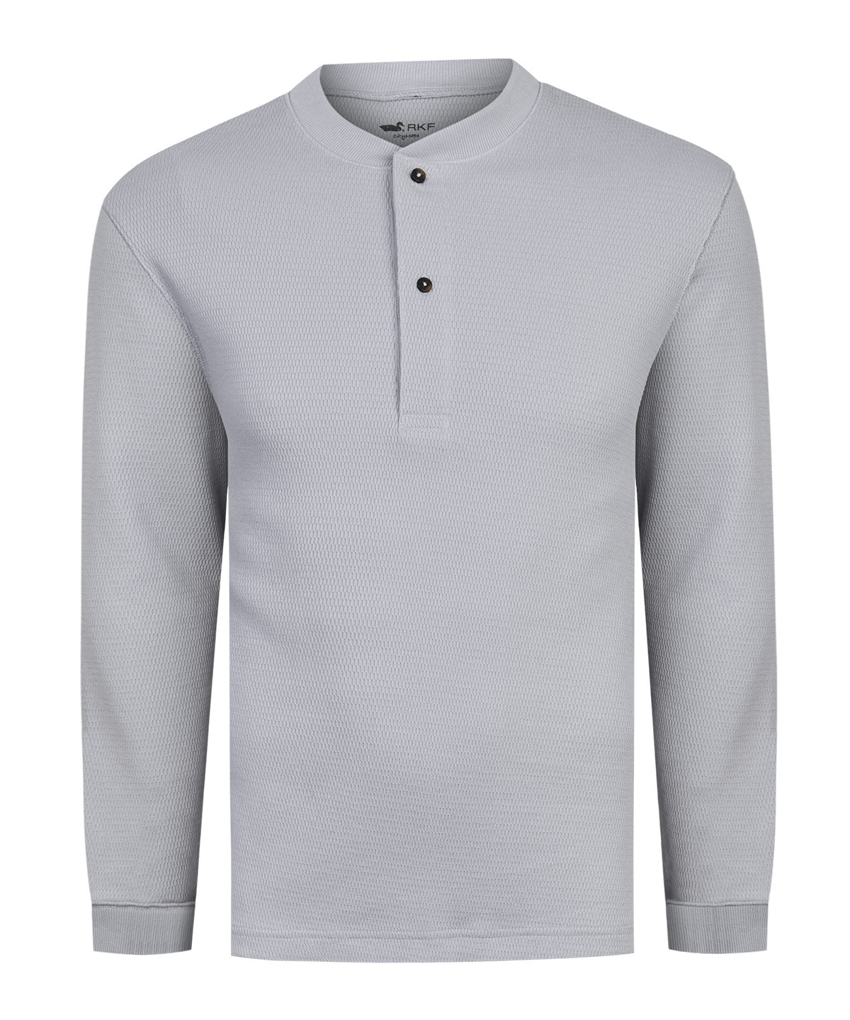 Polera Algodón Hombre Grain Gris Rockford