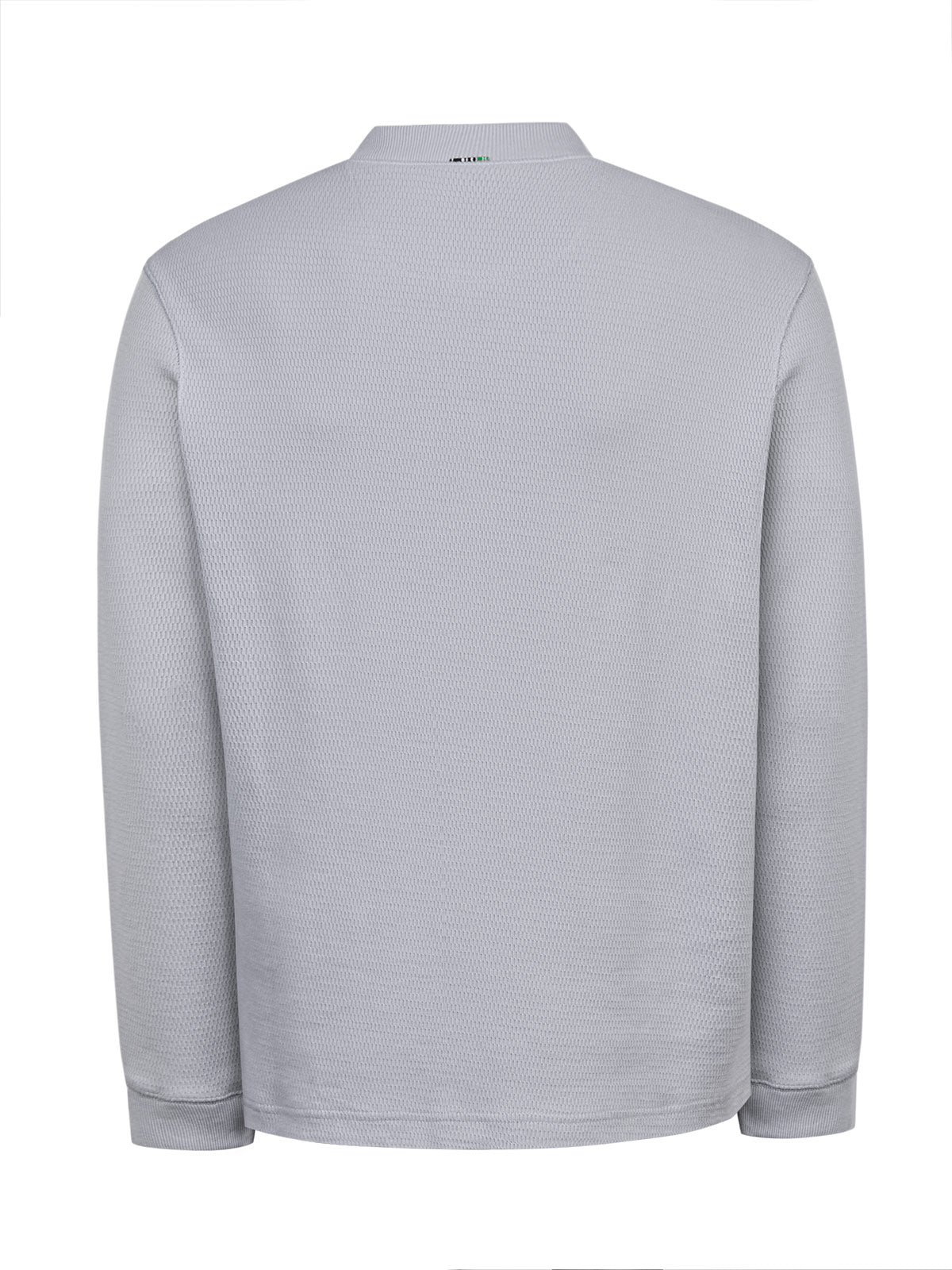 Polera Algodón Hombre Grain Gris Rockford