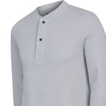 Polera Algodón Hombre Grain Gris Rockford