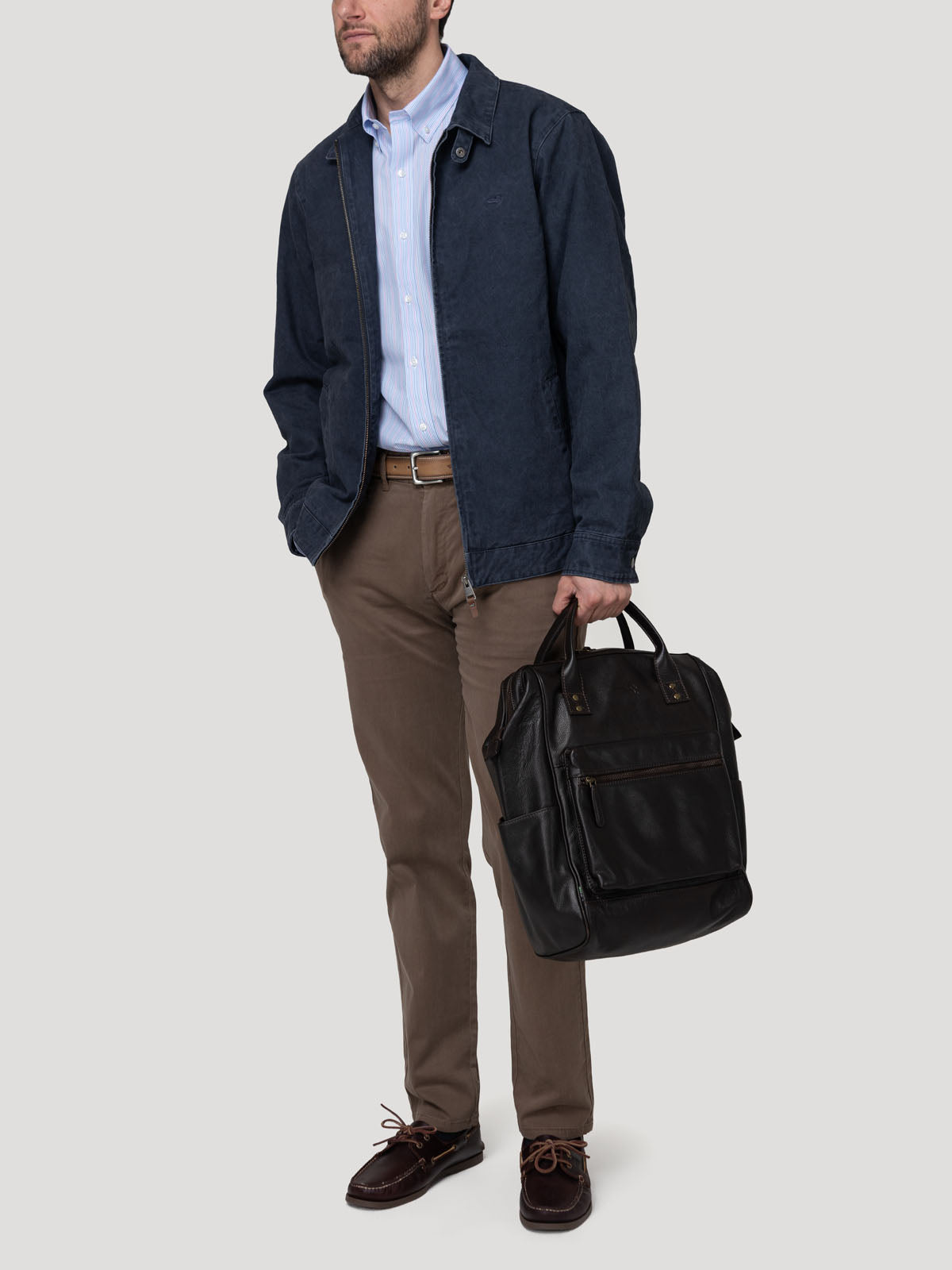 Chaqueta Algodón Hombre Orezzo Azul Rockford