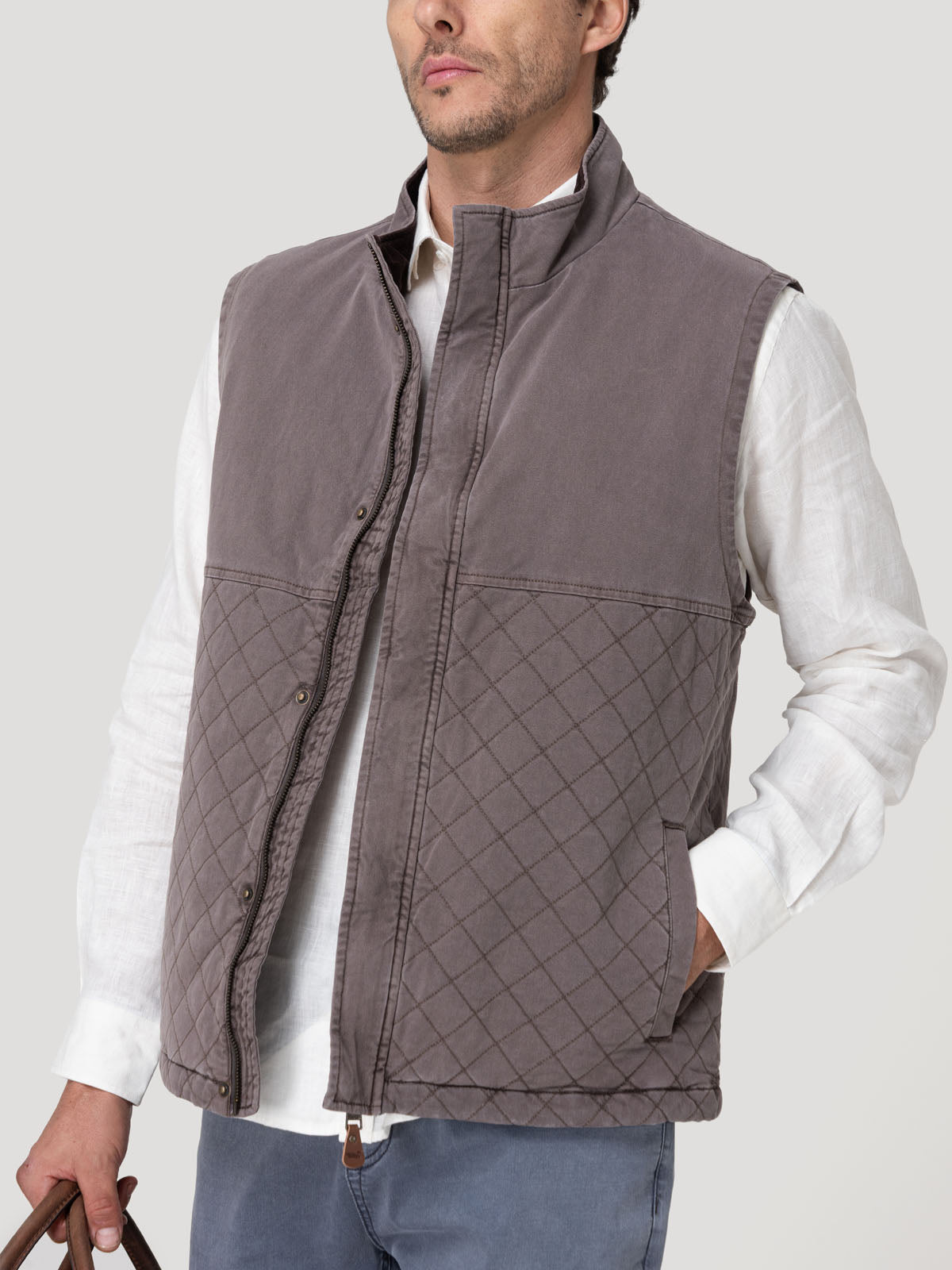 Chaqueta Thermore Hombre Laurito Café Rockford