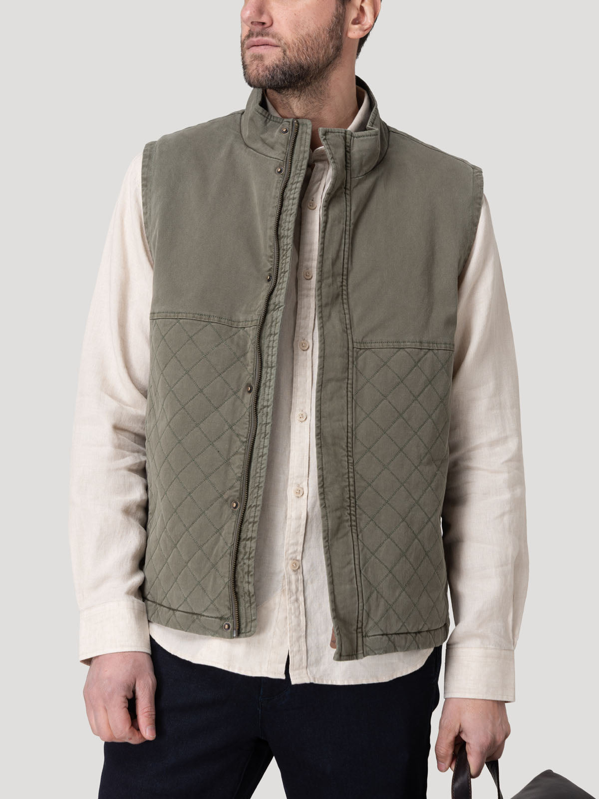 Chaqueta Thermore Hombre Laurito Verde Rockford