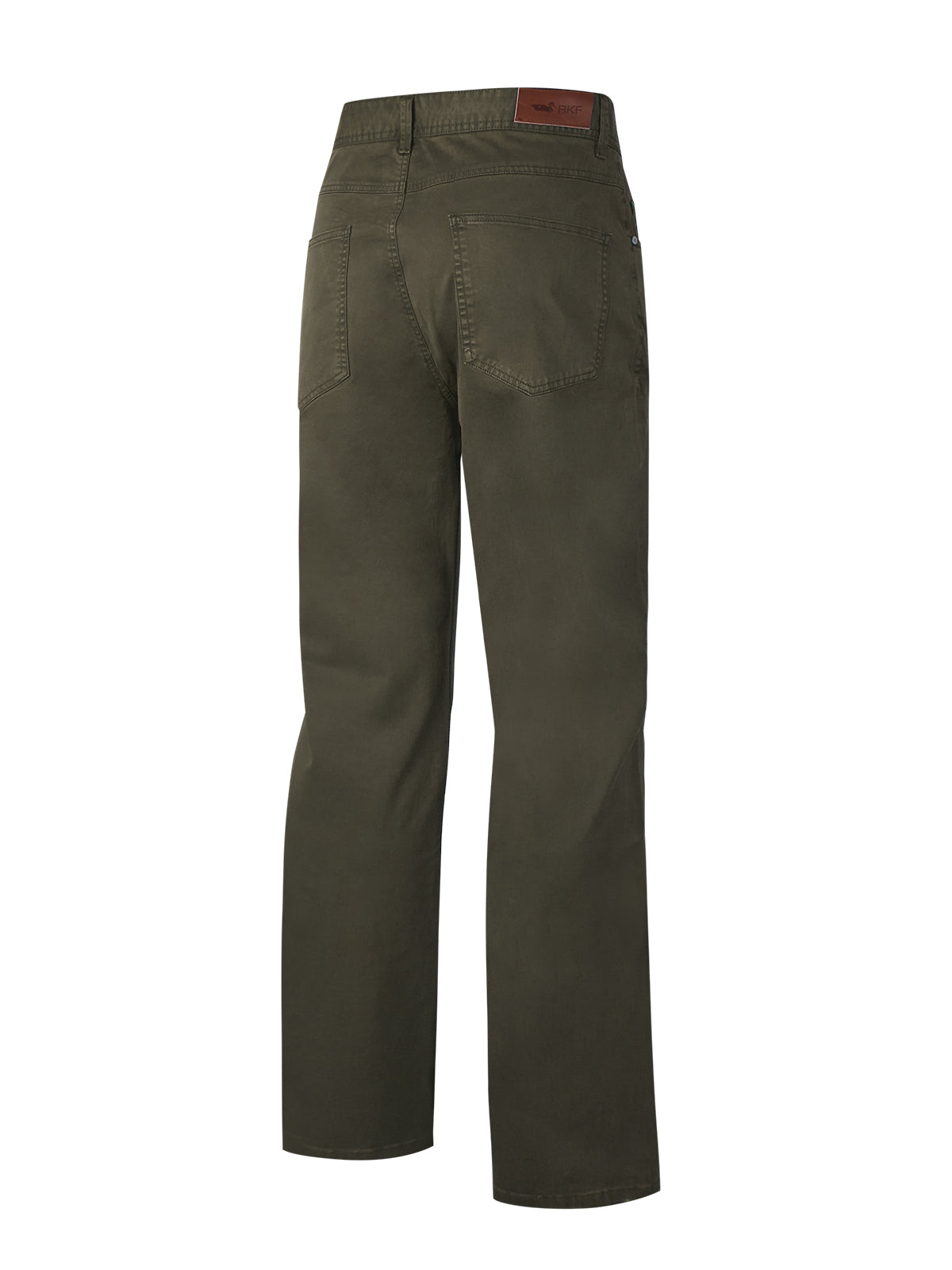 Pantalón Algodón Hombre Five Verde Rockford
