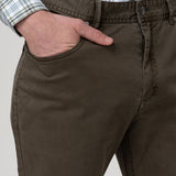 Pantalón Algodón Hombre Five Verde Rockford