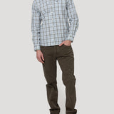 Pantalón Algodón Hombre Five Verde Rockford