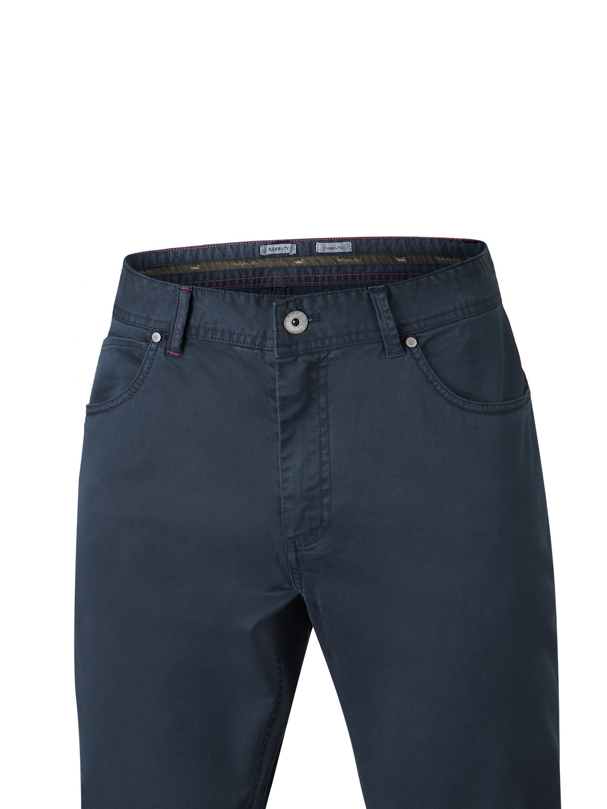 Pantalón Algodón Hombre Five Azul Rockford