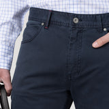 Pantalón Algodón Hombre Five Azul Rockford