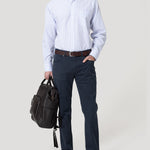 Pantalón Algodón Hombre Five Azul Rockford