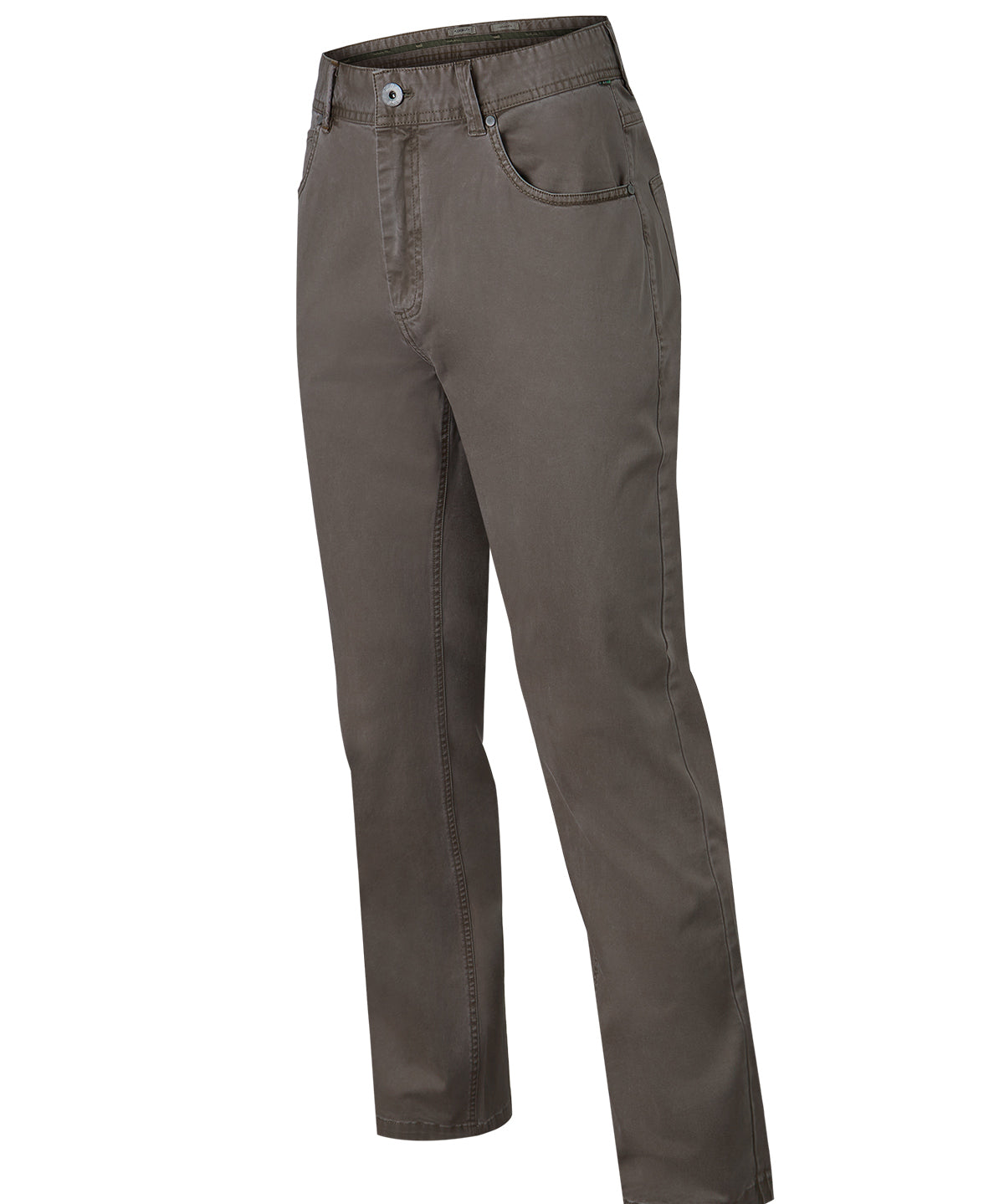 Pantalón Algodón Hombre Five Café Rockford