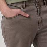 Pantalón Algodón Hombre Five Café Rockford