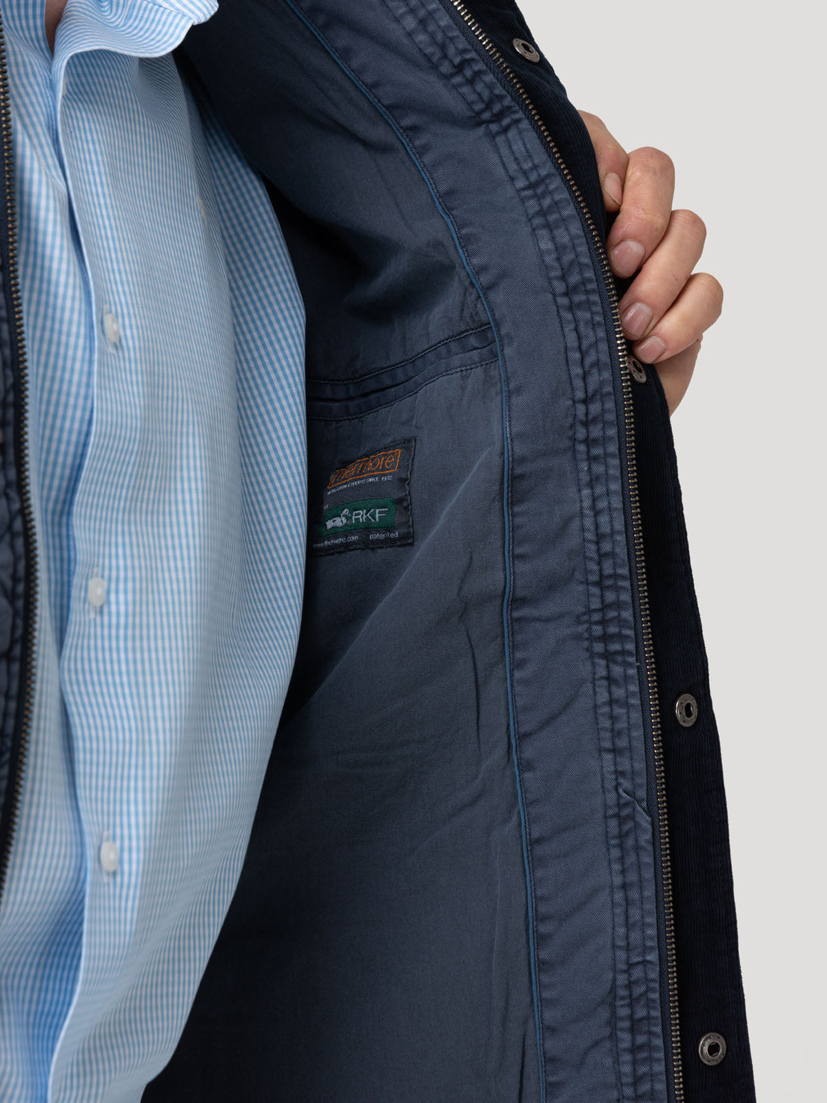 Chaqueta Thermore Hombre Laurenzo Azul Rockford